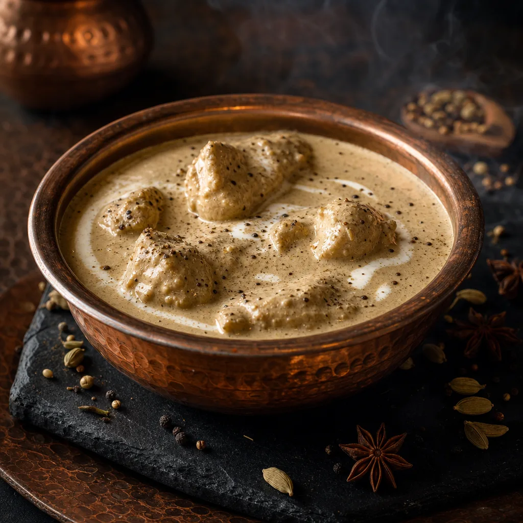 Afgani Chicken With Gravy as served at Tha Grill Machaan