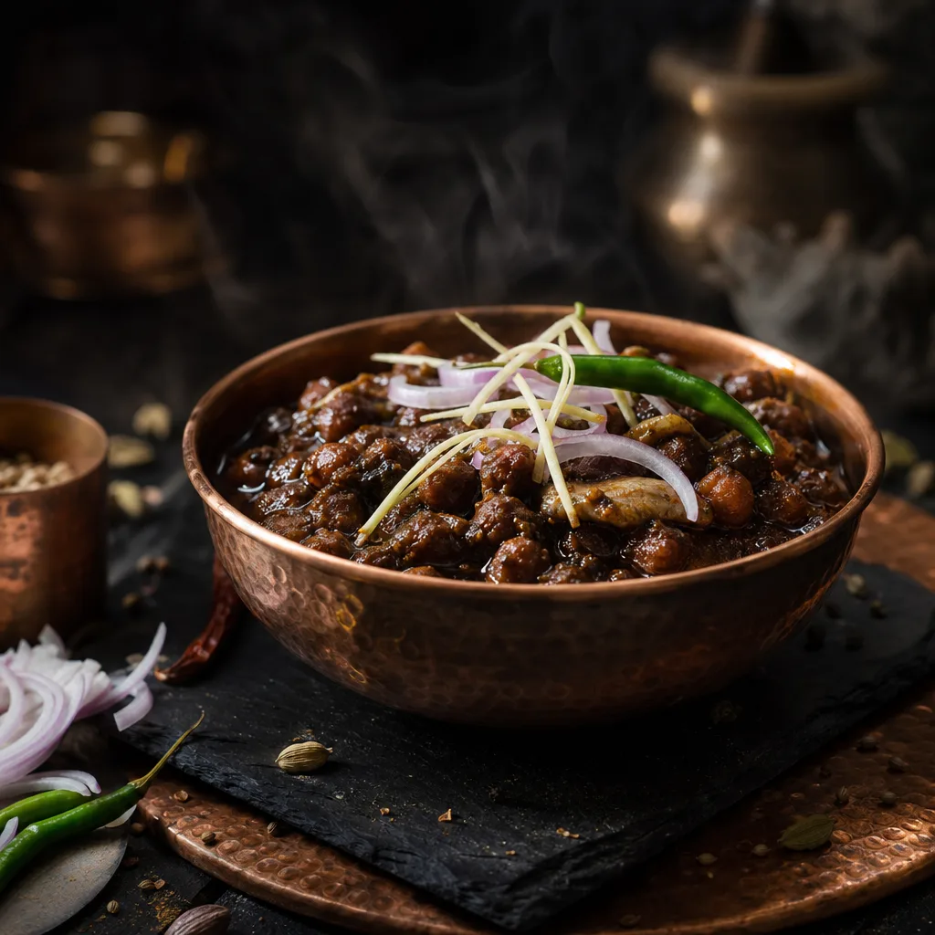 Chana Masala as served at Tha Grill Machaan