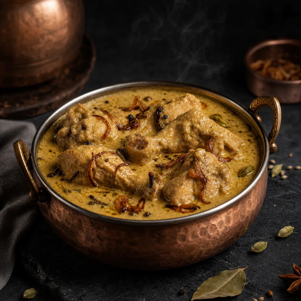 Chicken Korma With Leg as served at Tha Grill Machaan