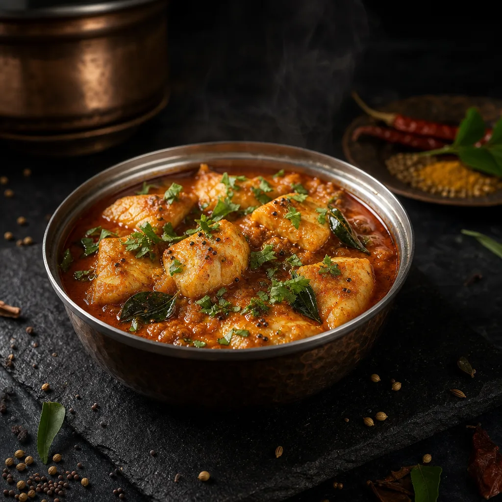 Fish Curry (Boneless) as served at Tha Grill Machaan