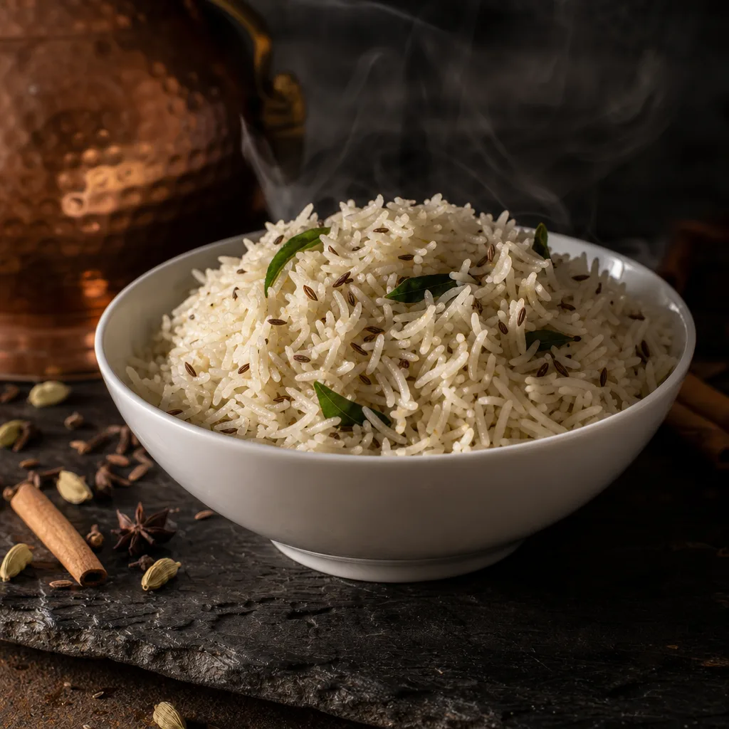 Jeera Rice as served at Tha Grill Machaan