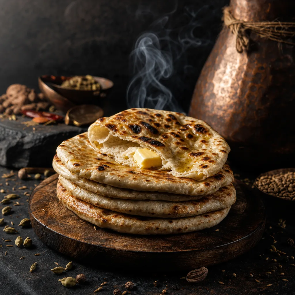 Khamiri Roti as served at Tha Grill Machaan