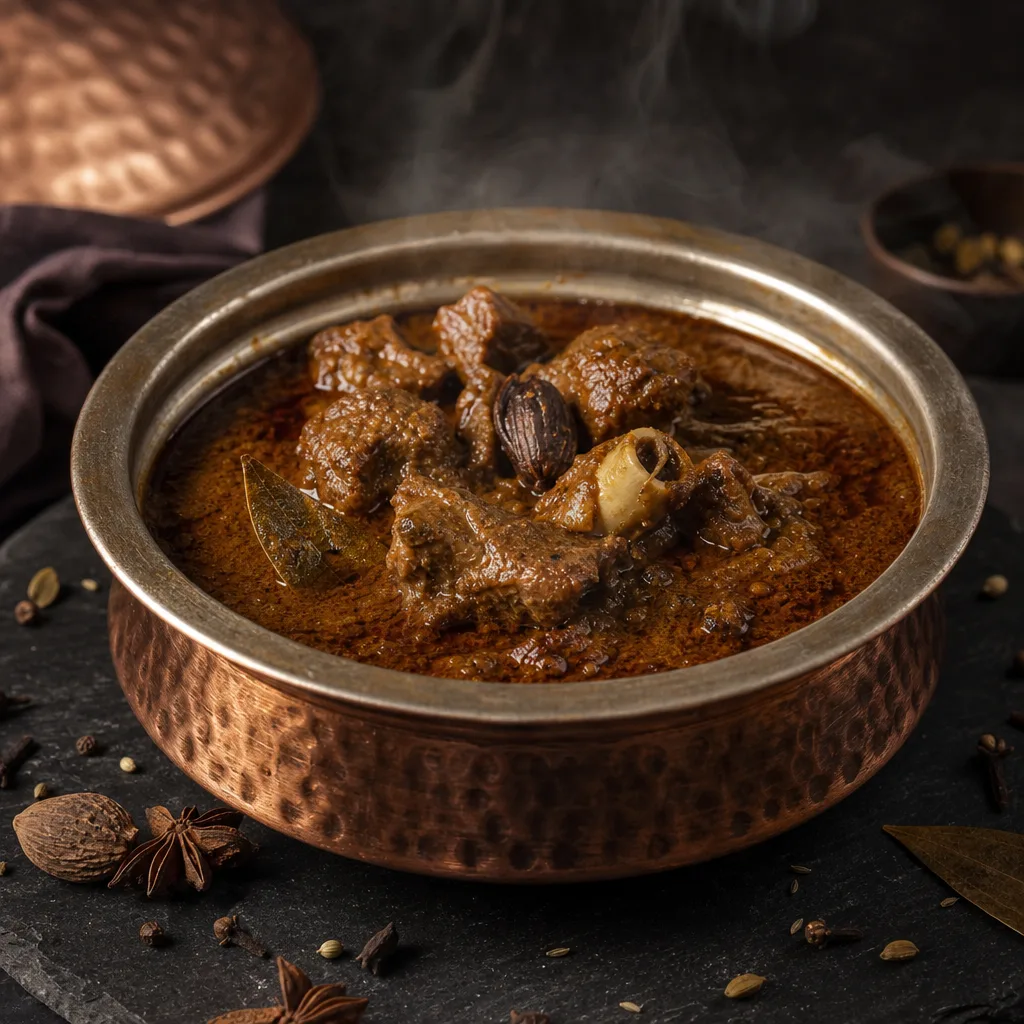 Mutton Korma as served at Tha Grill Machaan
