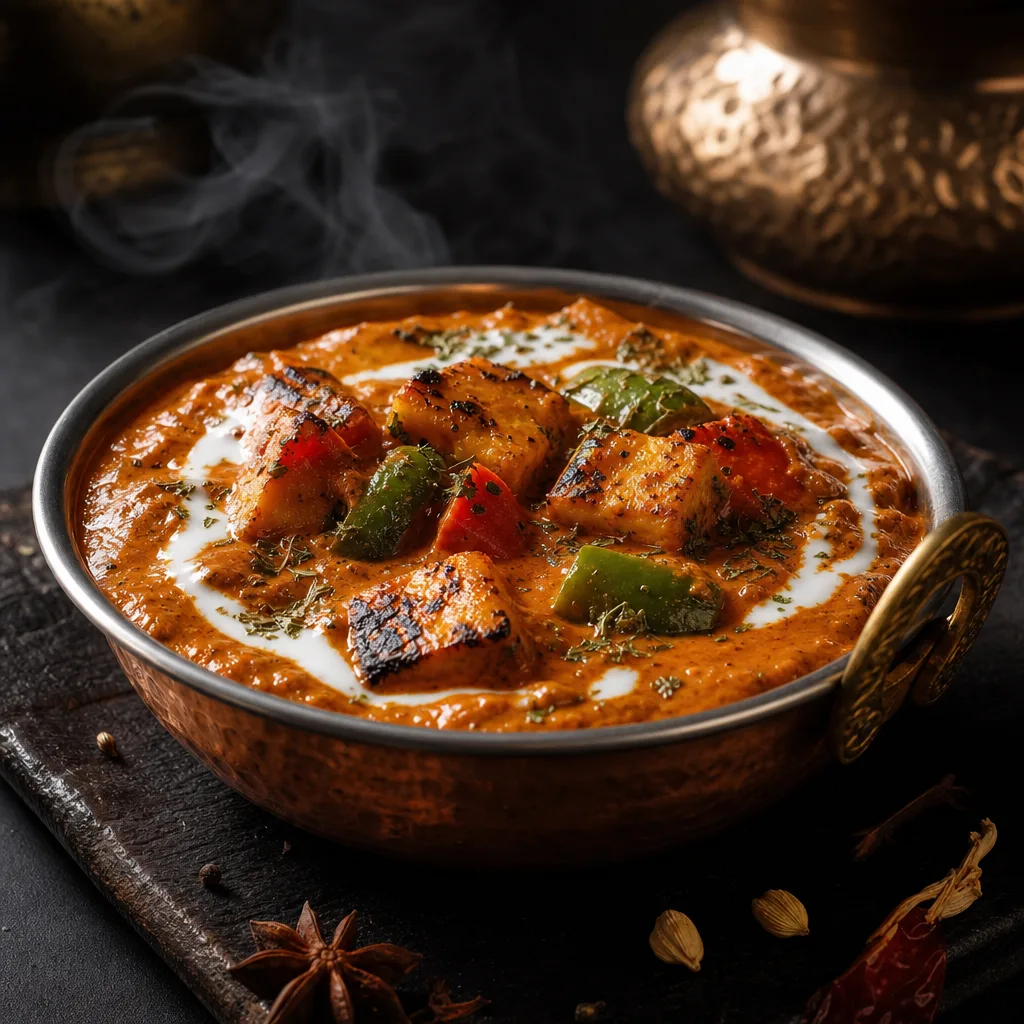Paneer Tikka Masala as served at Tha Grill Machaan