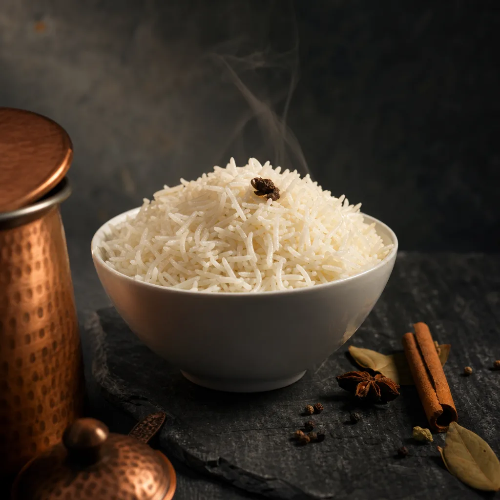 Plain Rice as served at Tha Grill Machaan