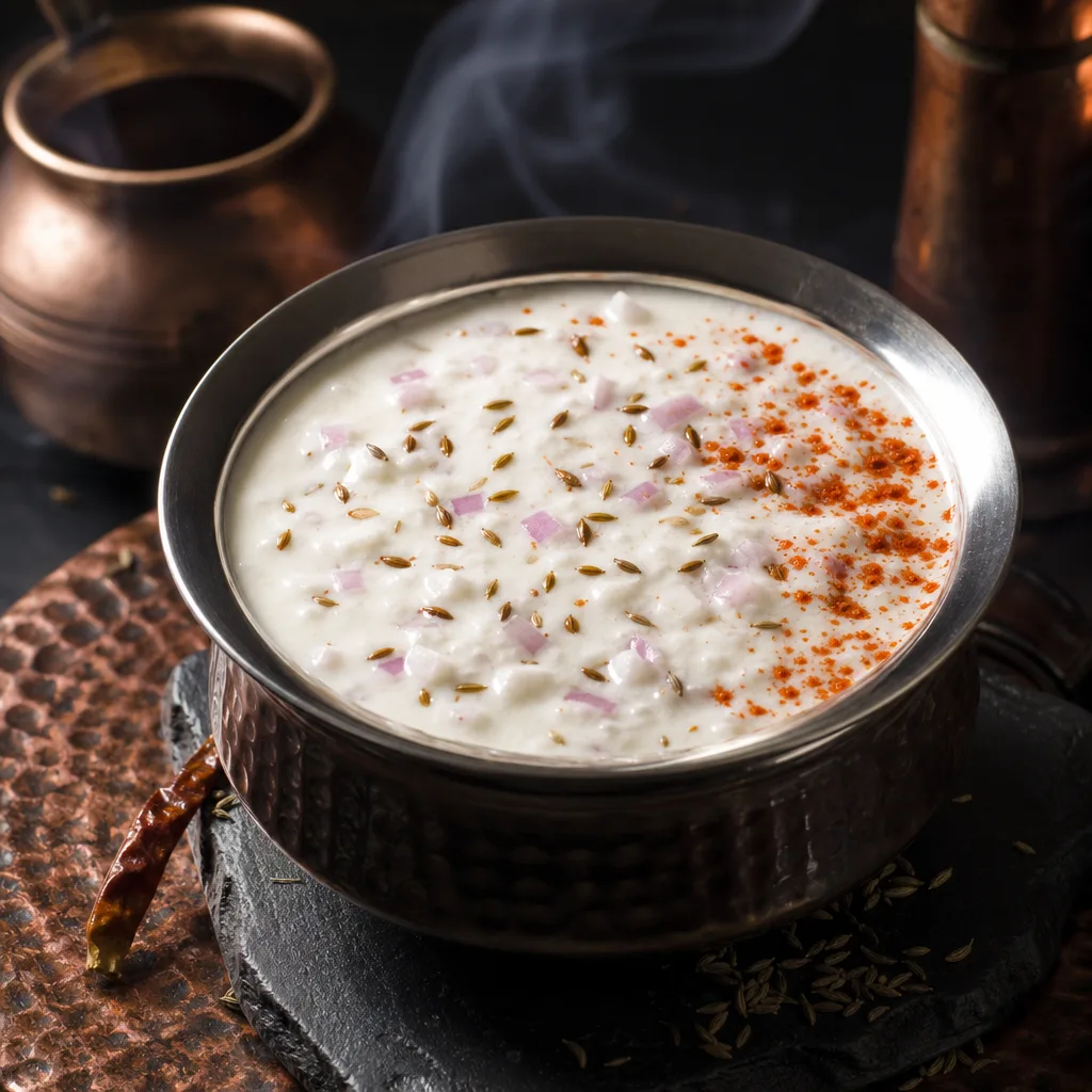Dahi / Chhach / Raita as served at Tha Grill Machaan
